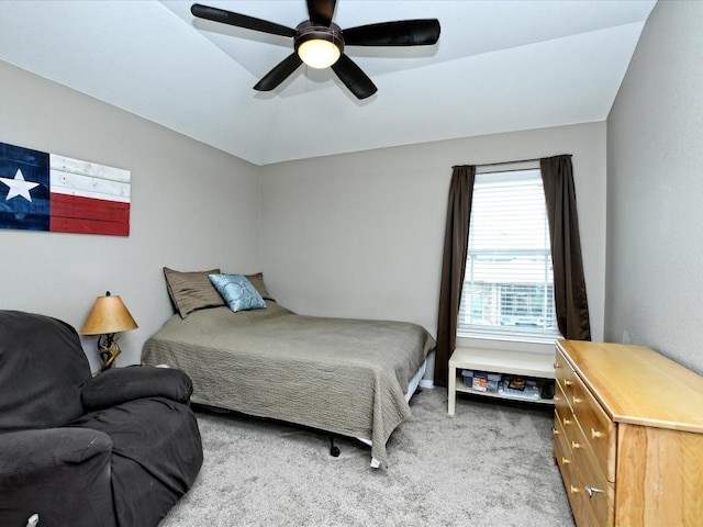 1533 Cresson Trl, Leander, TX 78641 - carpeted bedroom featuring a ceiling fan