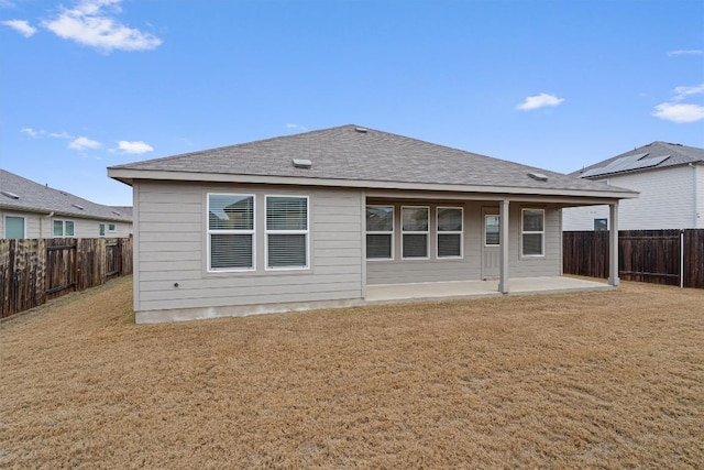 501 Bluejack Way, Hutto, TX 78634 - rear view of property featuring a patio