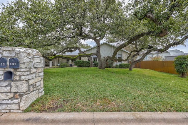 803 Castle Ridge Rd, Austin, TX 78746 - view of yard