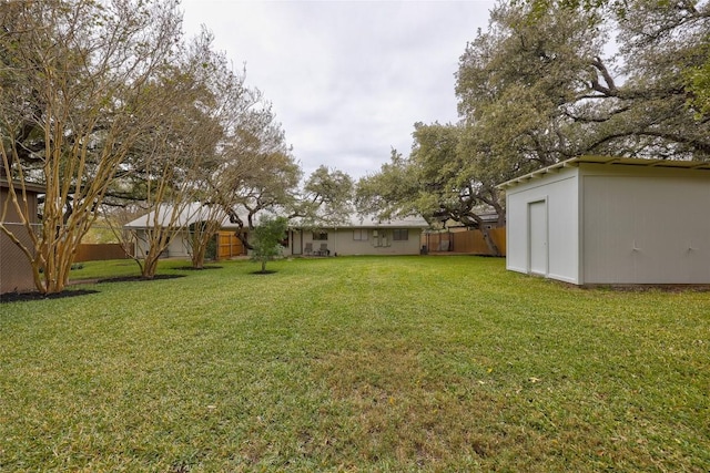 803 Castle Ridge Rd, Austin, TX 78746 - view of yard with an outdoor structure