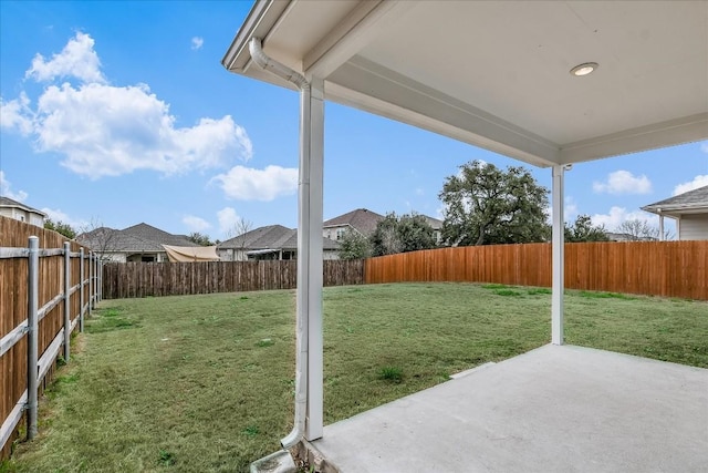 3 Pacific Loon St, Leander, TX 78641 - fenced backyard featuring a patio area