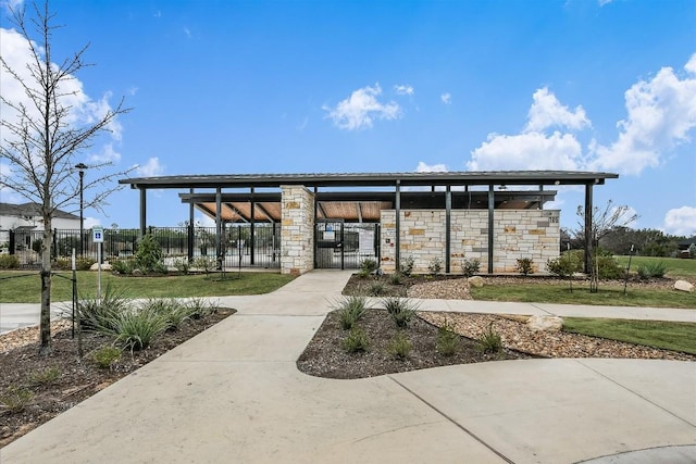 3 Pacific Loon St, Leander, TX 78641 - view of home's community featuring a gate