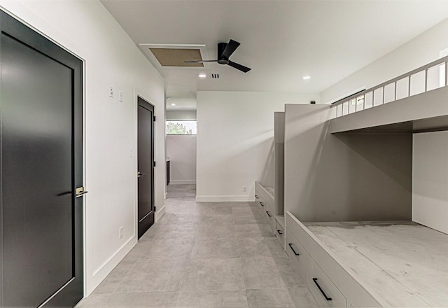 1012 Impala Dr, Granite Shoals, TX 78654 - corridor featuring recessed lighting