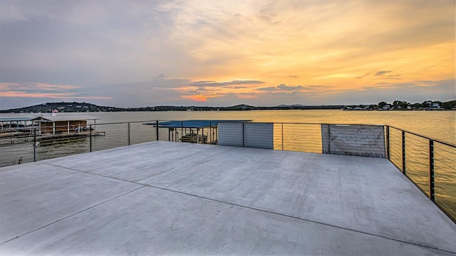 1012 Impala Dr, Granite Shoals, TX 78654 - view of dock with a water view