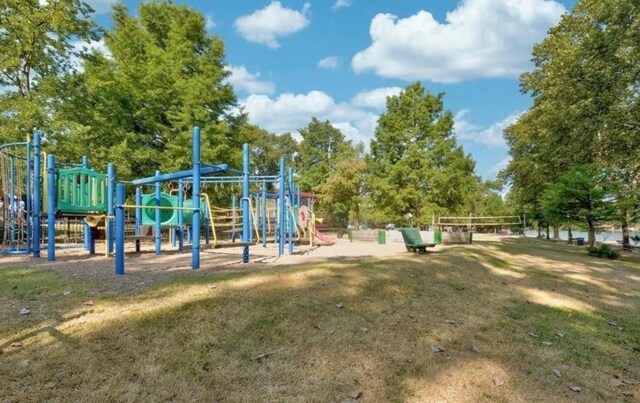 1302 Olympus Dr, Austin, TX 78733 - community playground with a lawn