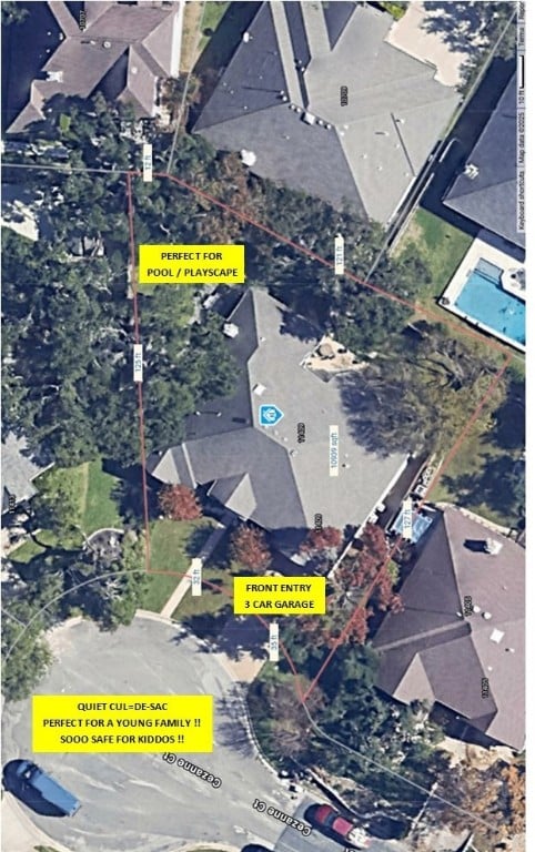 11409 Cezanne Ct, Austin, TX 78726 - aerial overview of property's location