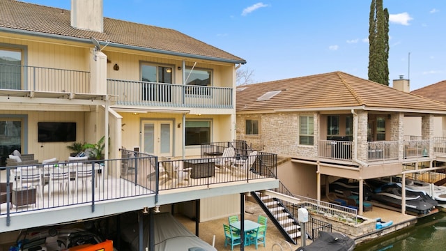 view of rear view of house