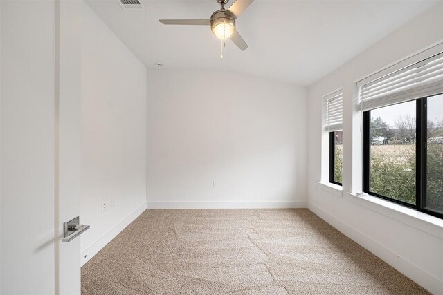 2050 Lohmans Spur Rd Unit 102, Lakeway, TX 78734 - carpeted spare room featuring ceiling fan and baseboards