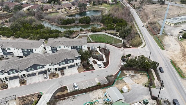 2050 Lohmans Spur Rd Unit 102, Lakeway, TX 78734 - aerial view of residential area with a nearby body of water