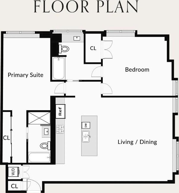 507 Sabine St Unit 907, Austin, TX 78701 - floor plan / room layout