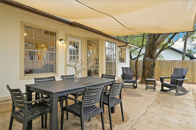 view of patio