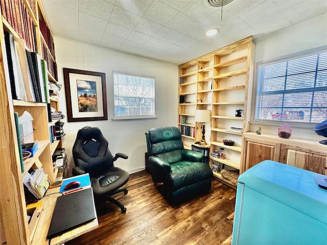 302 E Castlewood Dr, Granite Shoals, TX 78654 - sitting room with dark hardwood / wood-style flooring