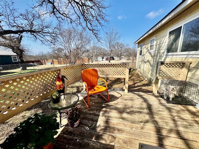 302 E Castlewood Dr, Granite Shoals, TX 78654 - view of deck