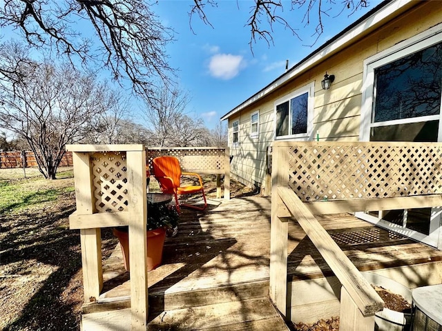302 E Castlewood Dr, Granite Shoals, TX 78654 - view of deck