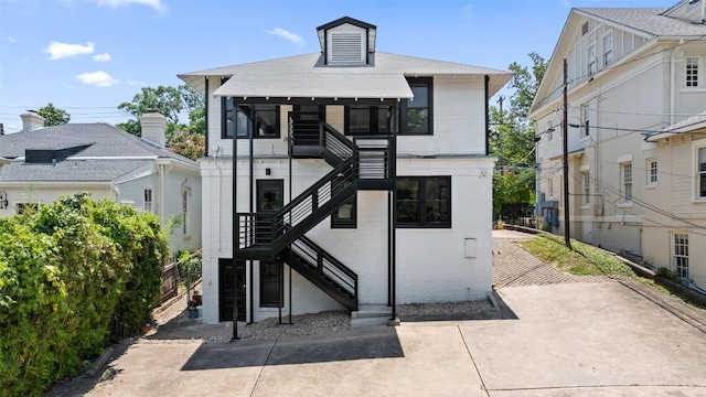 view of rear view of house