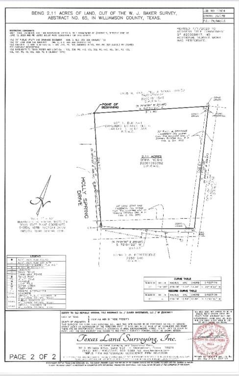 2.11ACRES Holly Springs Dr, Taylor, TX 76574