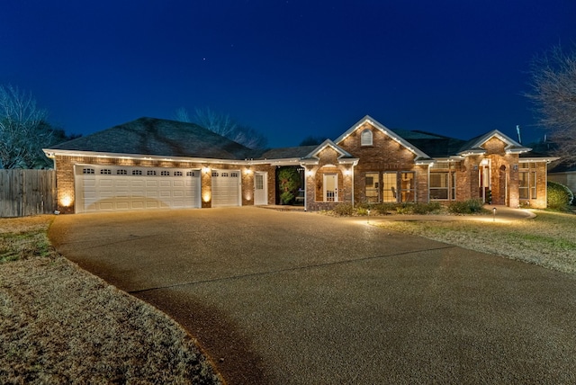 1207 Hyacinth Dr, Temple, TX 76502 - ranch-style house featuring brick siding, driveway, and an attached garage