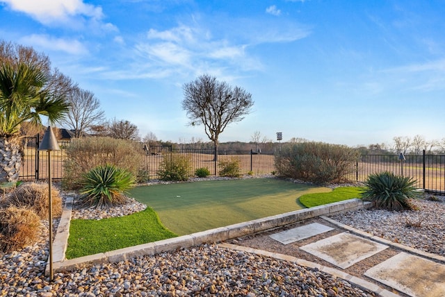 1207 Hyacinth Dr, Temple, TX 76502 - view of yard with a putting area