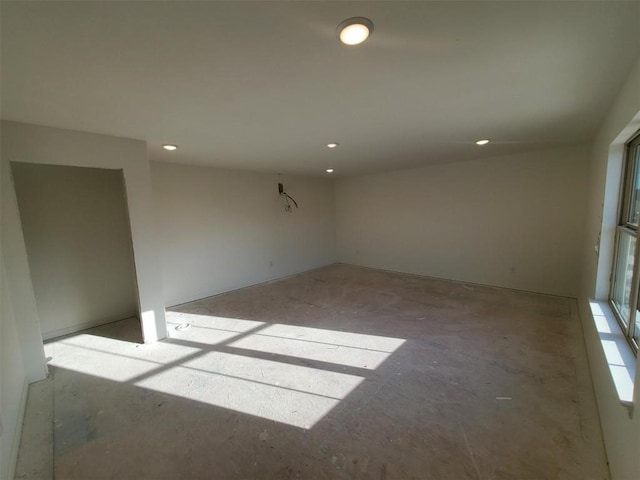 1505 Cole Estates Dr, Georgetown, TX 78628 - spare room featuring recessed lighting