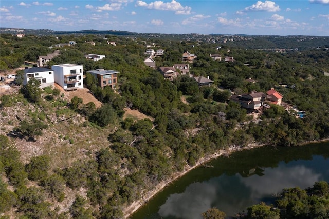 14413 Cochise Trl, Austin, TX 78734 - aerial view of property and surrounding area featuring a forest
