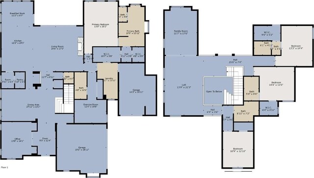 5408 Destination Way, Jonestown, TX 78645 - view of room layout
