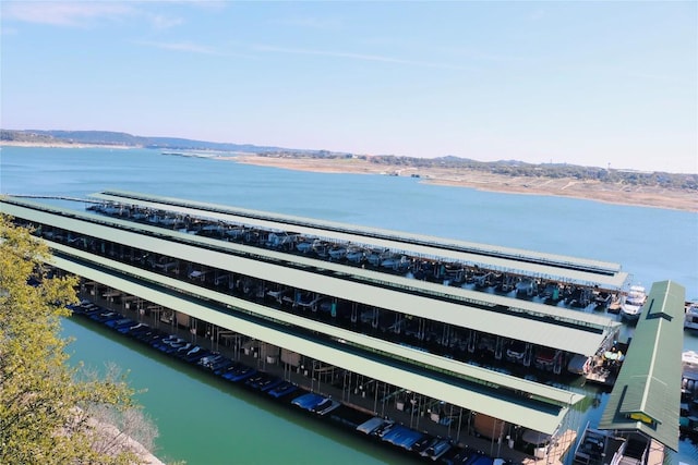 5408 Destination Way, Jonestown, TX 78645 - bird's eye view of a large body of water