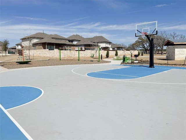 249 Earl Keen St, Leander, TX 78641 - view of sport court featuring community basketball court