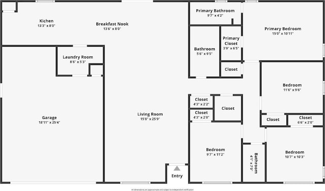 1808 Belford Dr, Austin, TX 78757 - view of floor plan / room layout