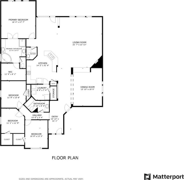 578 Ledge Stone Dr, Austin, TX 78737 - property floor plan
