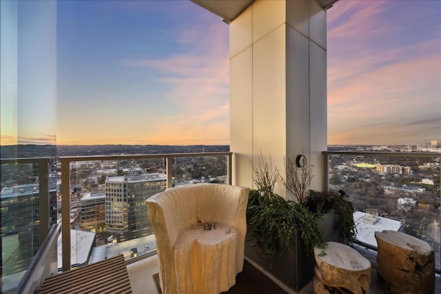 501 W Ave Unit 2904, Austin, TX 78701 - balcony featuring a view of city