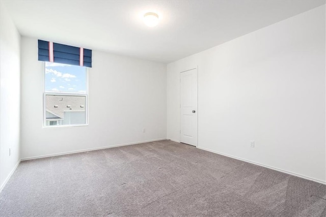 spare room featuring carpet floors