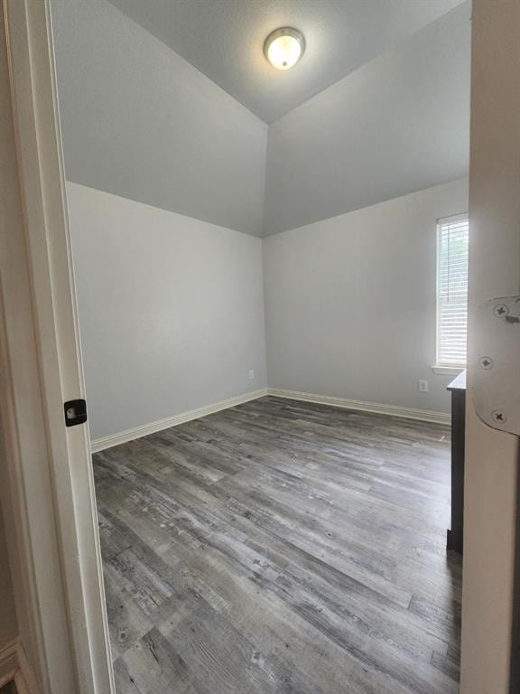2500 National Park Blvd, Austin, TX 78747 - additional living space with lofted ceiling and wood finished floors