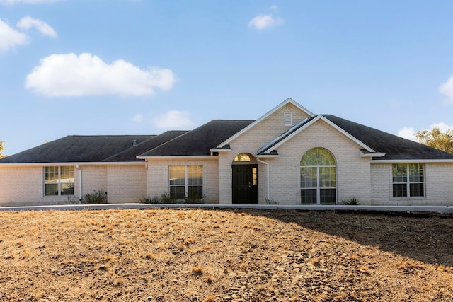 view of ranch-style home