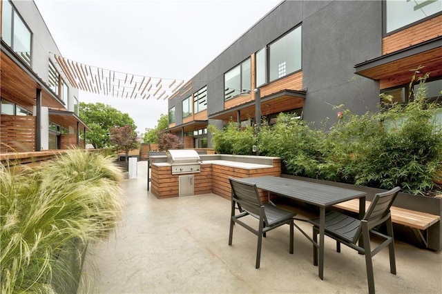 2002 E 7th St Unit 204, Austin, TX 78702 - view of patio featuring area for grilling and outdoor dining area