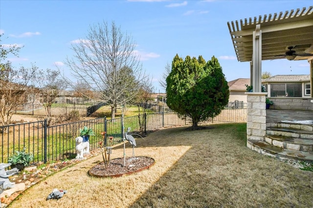 300 Sheldon Lake Dr, Georgetown, TX 78633 - view of yard with a ceiling fan