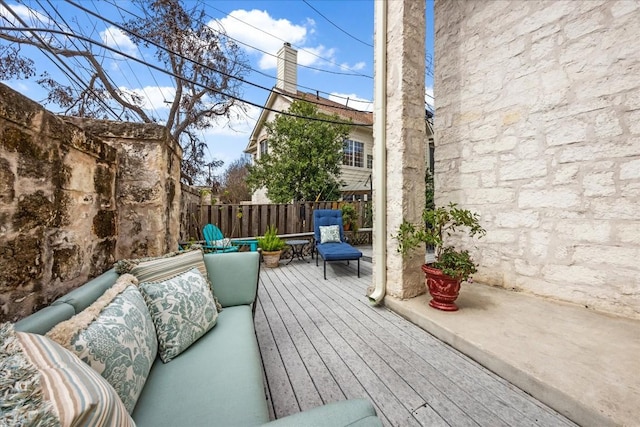 3800 Bailey Ln Unit F-1, Austin, TX 78756 - view of deck