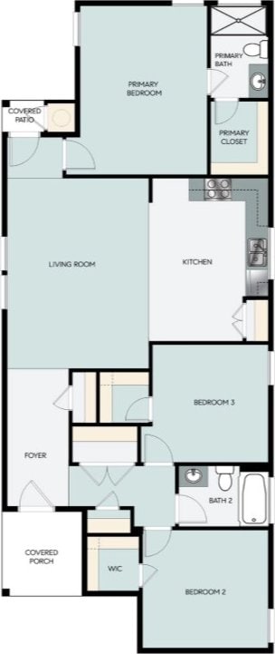 3059 Winding Creek Rd, Kyle, TX 78640 - floor plan / room layout