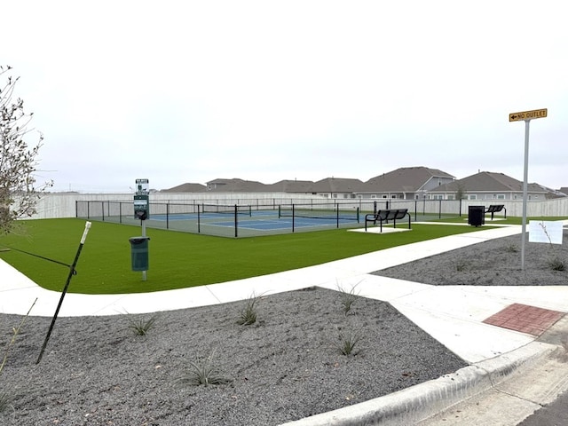 3059 Winding Creek Rd, Kyle, TX 78640 - view of community featuring a tennis court and a residential view