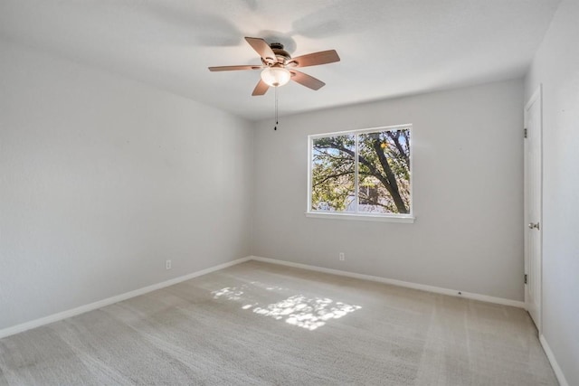 view of spare room