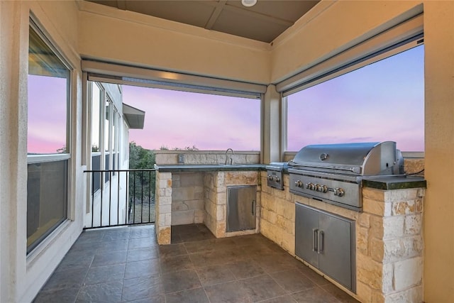 205 Palazza Alto Dr, Austin, TX 78734 - view of patio with a sink