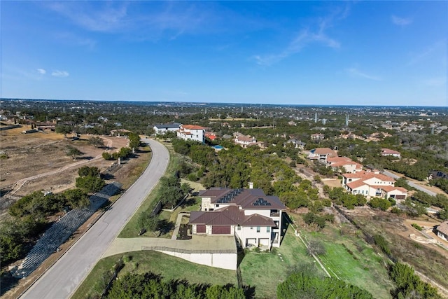 205 Palazza Alto Dr, Austin, TX 78734 - aerial view of property and surrounding area featuring a tree filled landscape