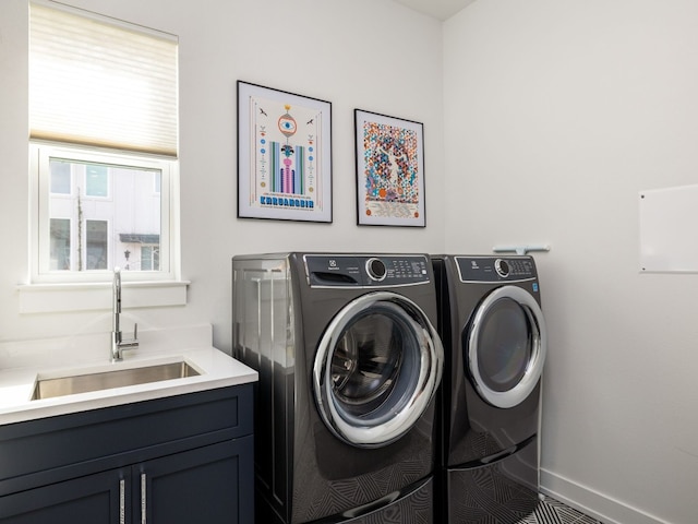 view of laundry area