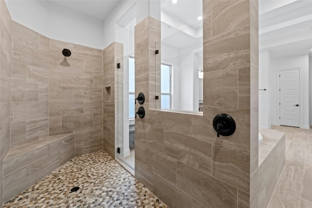 2324 Bel Paese Bnd, Leander, TX 78641 - bathroom with walk in shower