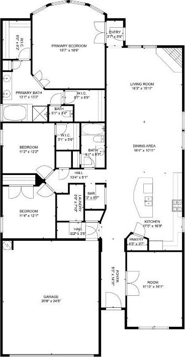 3541 Guadalajara St, Round Rock, TX 78665 - view of property floor plan
