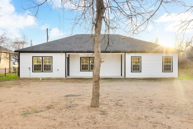 137 Puu Waa Waa Ln, Bastrop, TX 78602 - back of property with roof with shingles