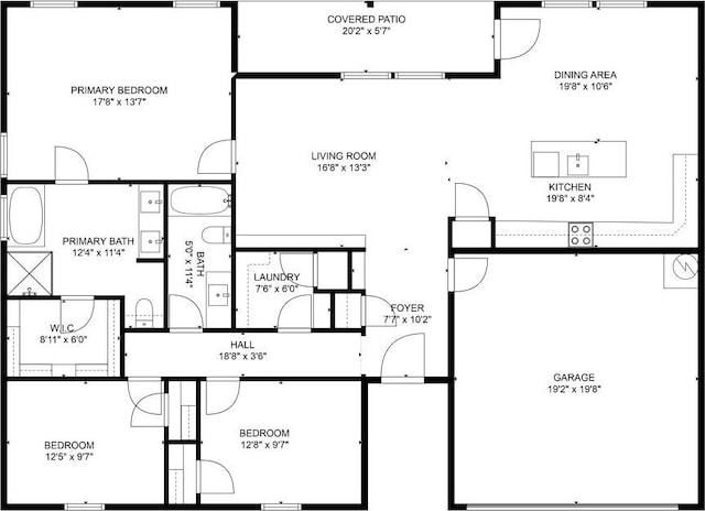 137 Puu Waa Waa Ln, Bastrop, TX 78602 - view of floor plan / room layout