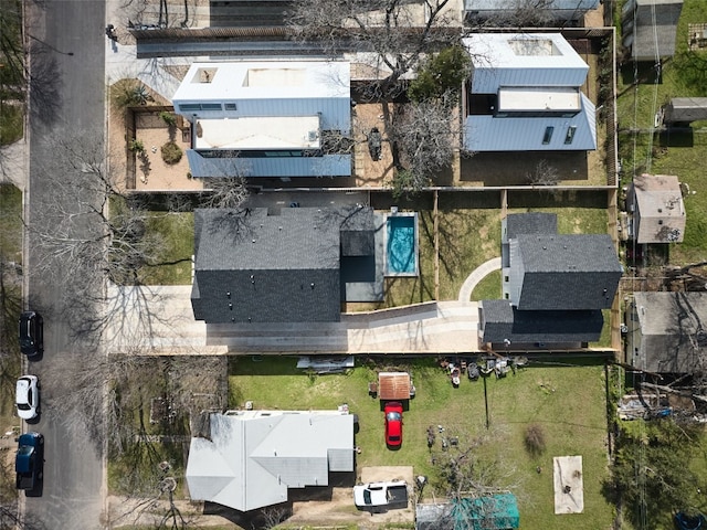 birds eye view of property featuring a residential view