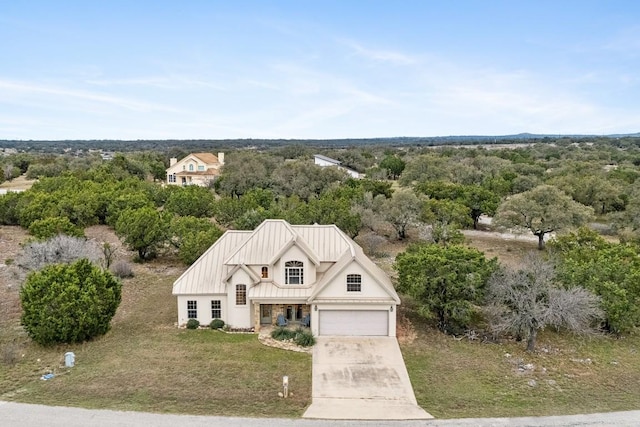 2900 Hi Mesa, Horseshoe Bay, TX 78657 - birds eye view of property with a wooded view