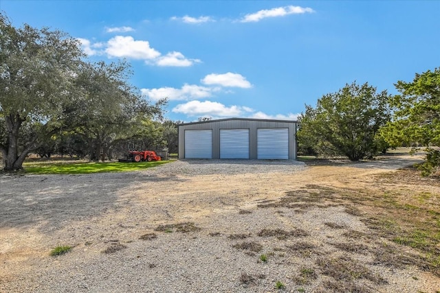 542 Stars And Stripes, Fischer, TX 78623 - view of detached garage