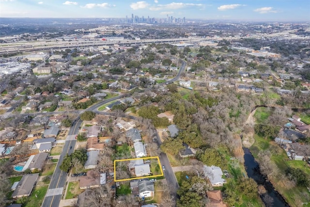 4608 Arapahoe Trl, Austin, TX 78745 - view of property location with property boundaries highlighted and nearby suburban area